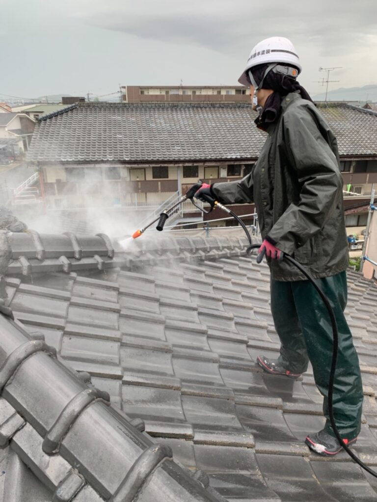 熊本市南区M様邸屋根・外壁塗装工事5/15