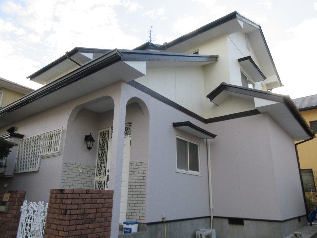 熊本市中央区帯山S様邸屋根・外壁塗装施工事例