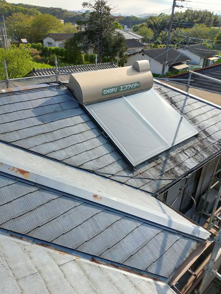 熊本市西区M様邸屋根塗装施工事例