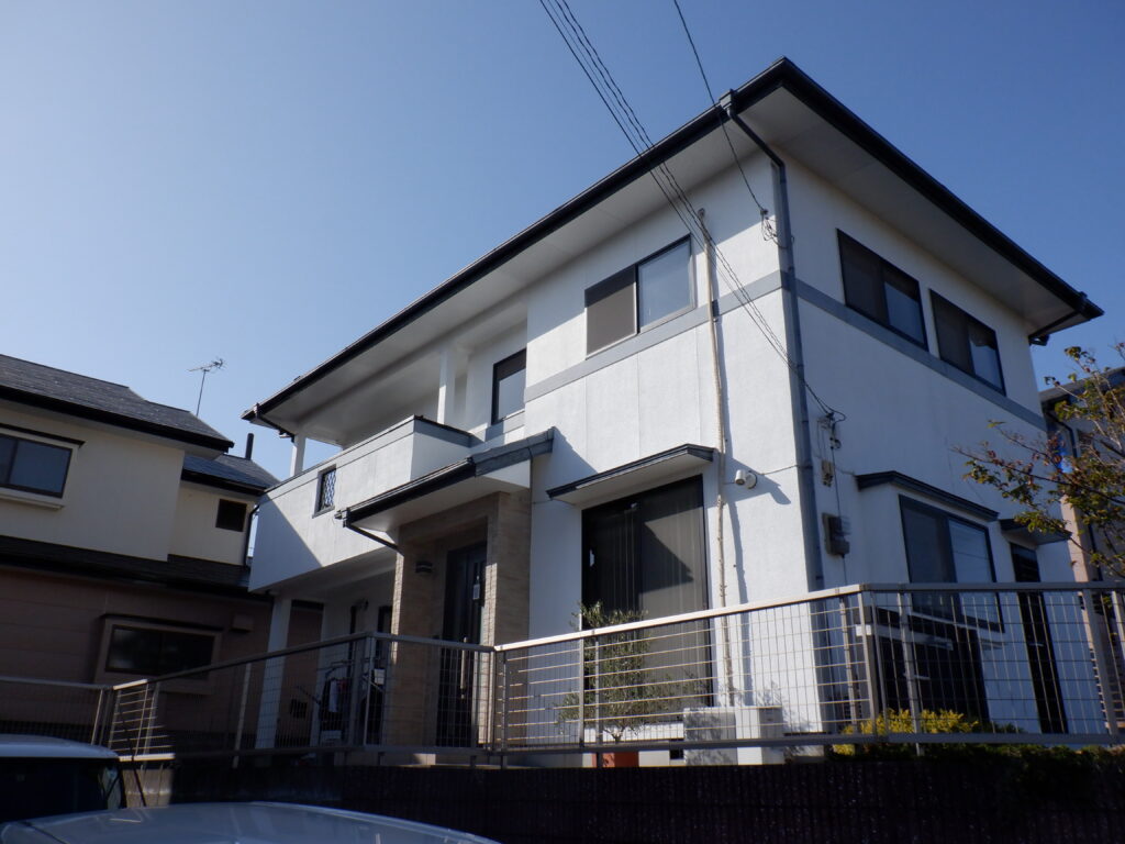 熊本市北区梶尾N様邸屋根・外壁塗装施工事例