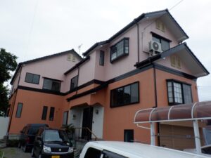 熊本市西区M様邸屋根・外壁塗装施工事例