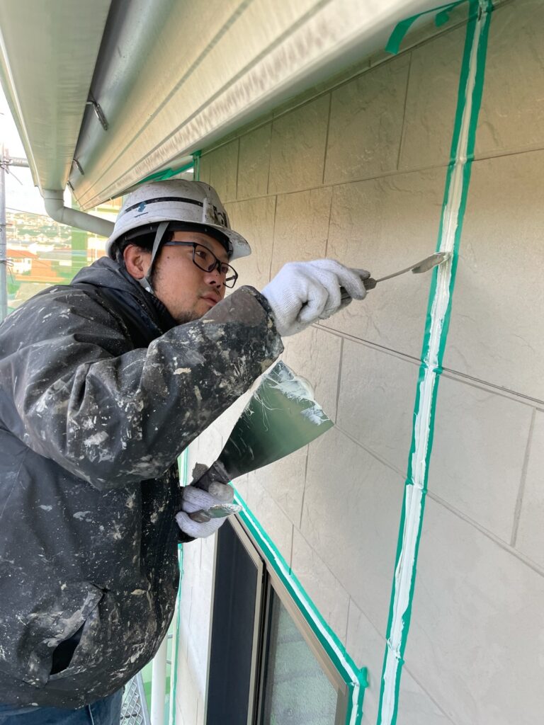 熊本市北区K様邸屋根・外壁塗装工事12/18