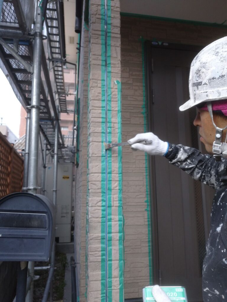 熊本市中央区Y様邸　シーリング充填