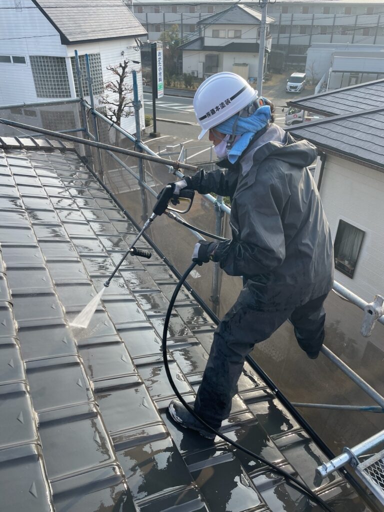 熊本市西区O様邸屋根・外壁塗装工事3/2