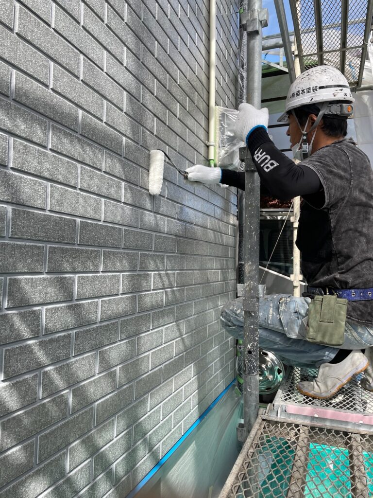 熊本市西区K様邸屋根・外壁塗装工事4/30