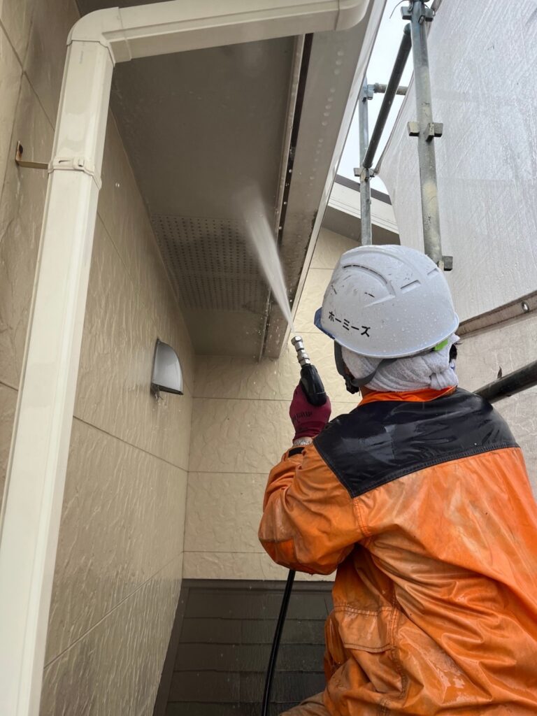 熊本市北区S様邸屋根・外壁塗装工事5/13