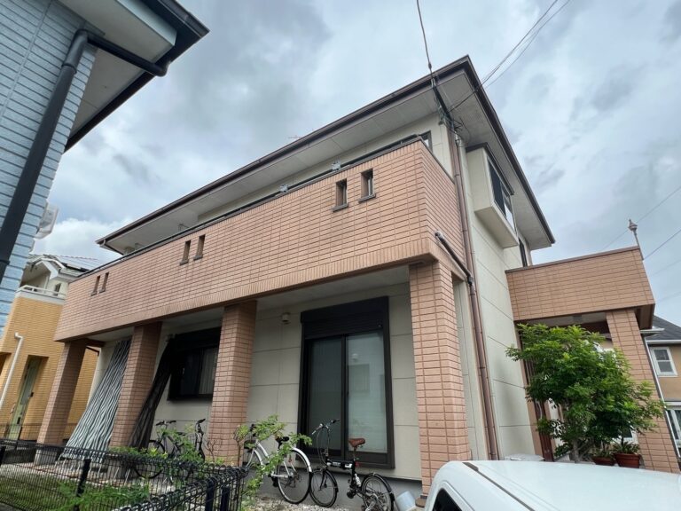 熊本市西区M様邸外壁塗装施工事例