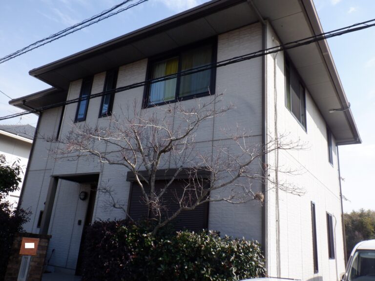 熊本県合志市T様邸外壁塗装施工事例