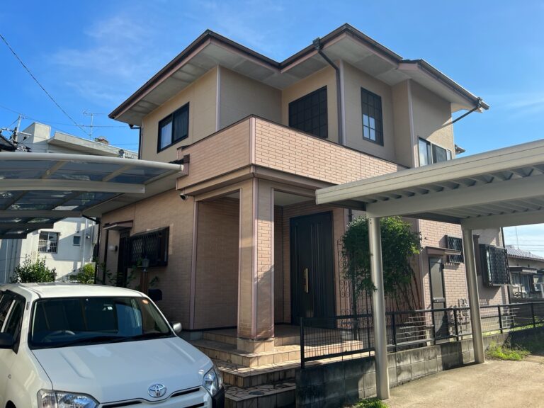 熊本市南区H様邸屋根・外壁塗装施工事例