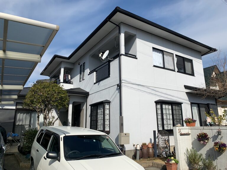 熊本市東区H様邸屋根・外壁塗装施工事例