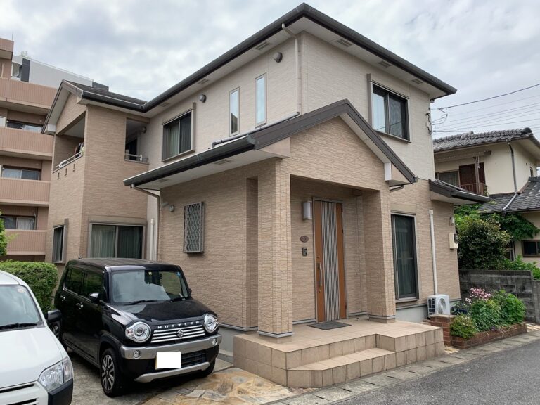 熊本市中央区K様邸屋根・外壁塗装施工事例