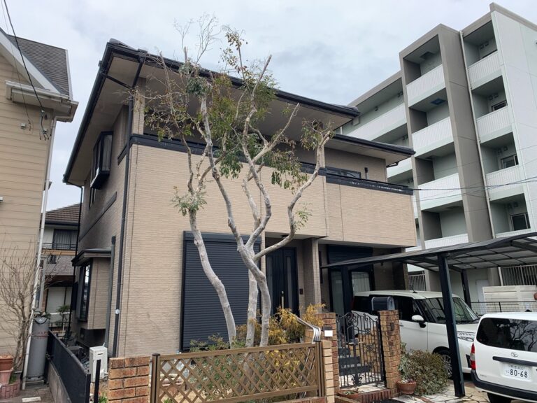 熊本市南区Y様邸屋根・外壁塗装施工事例