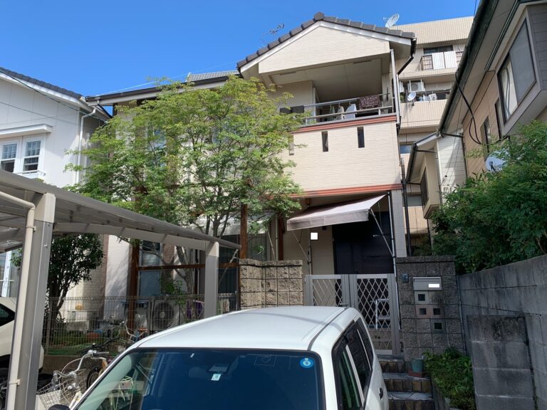 熊本市東区T様邸外壁塗装施工事例