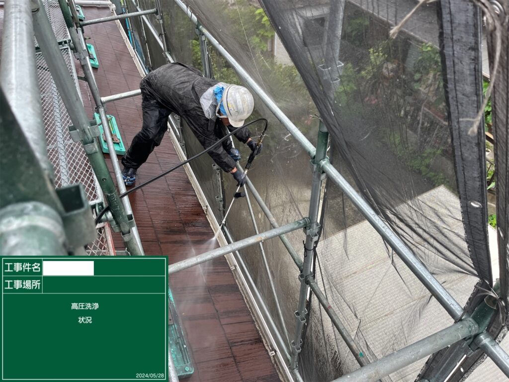 熊本市東区T様邸屋根塗装工事5/28