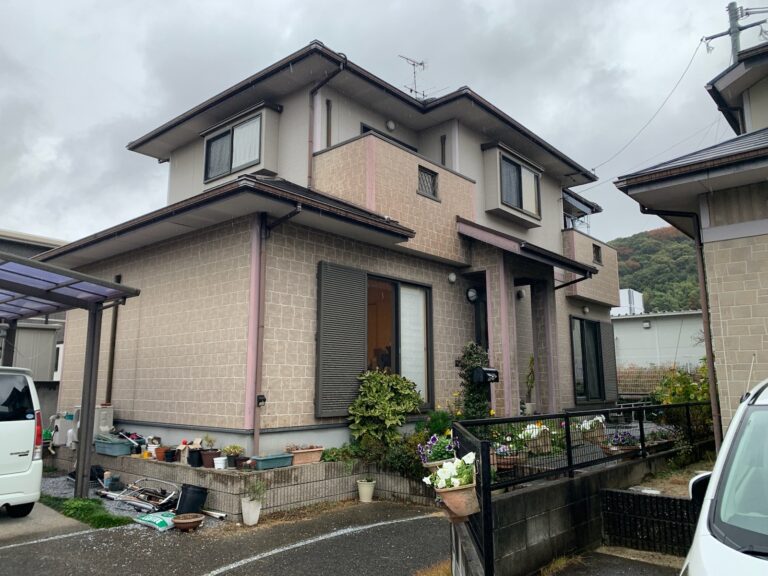 熊本市東区M様邸屋根・外壁塗装施工事例